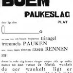 Boem Paukenslag van Paul van Ostaijen